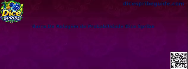 Barra de rolagem de probabilidade Dice Spribe
