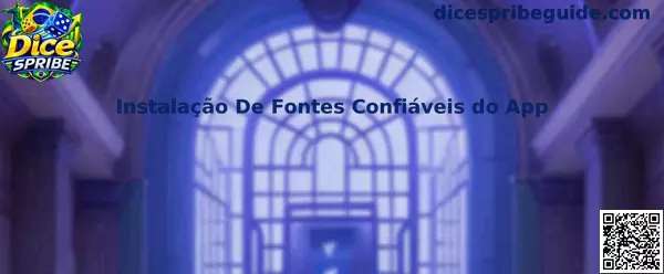 Instalação De Fontes Confiáveis do App