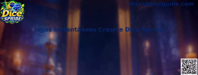 Interface dos Jogos Instantâneos Crash e Dice Spribe